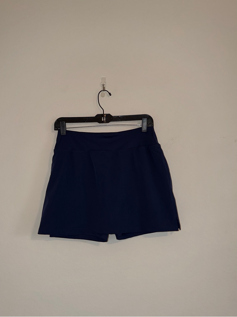SportTek Navy Womens Skort With BuiltIn Shorts